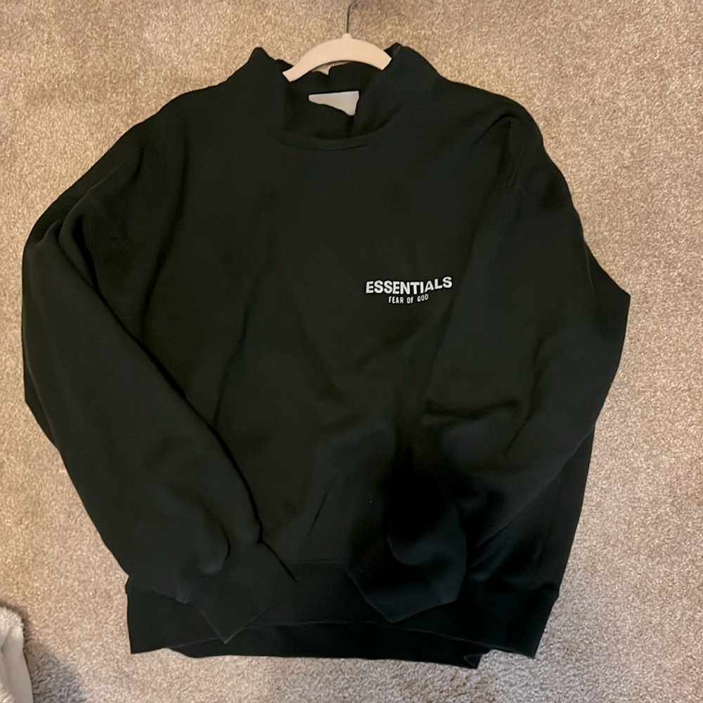 Essentials mock neck sweatshirt